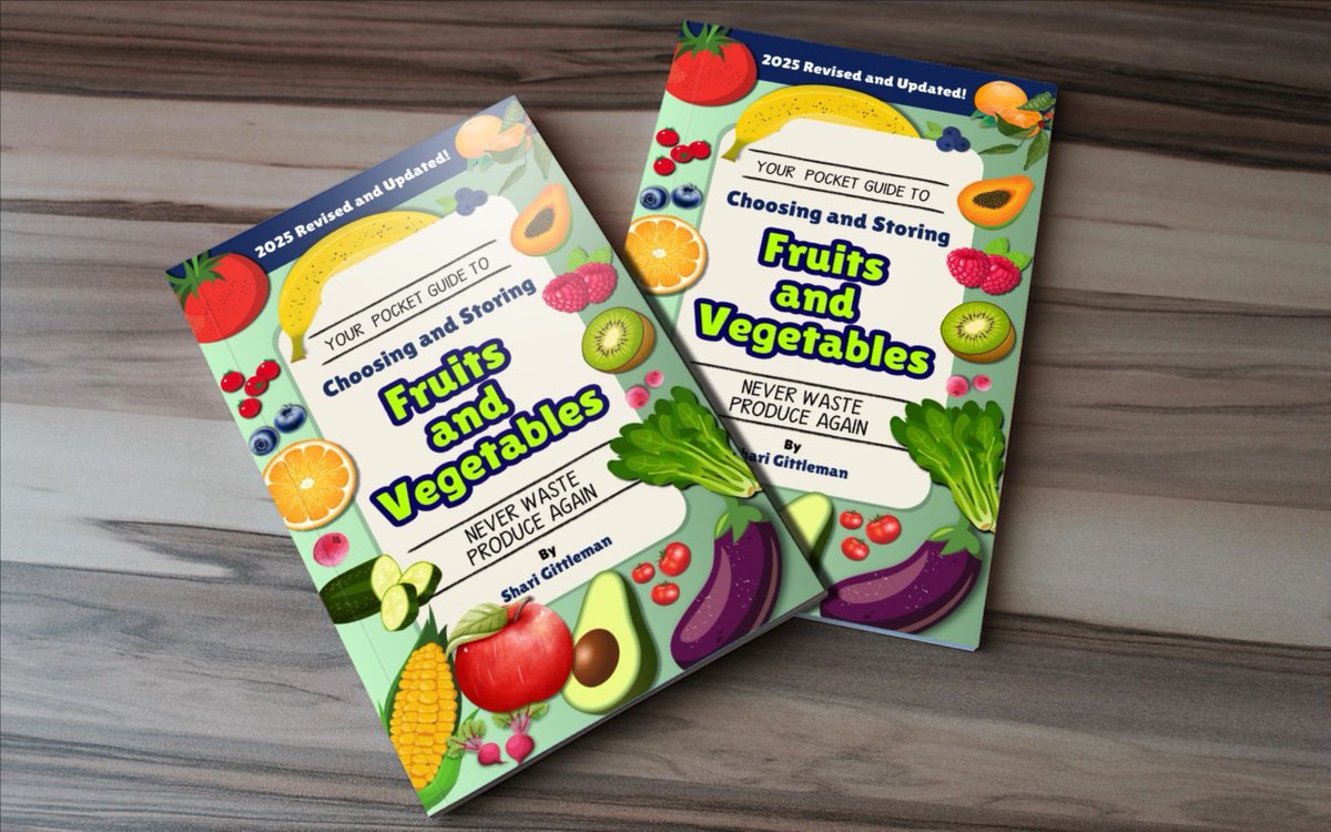 ShariLikesFruit's tweet image. Ever wonder how to pick the best fruit or keep veggies fresh longer? 🍎🥕 My “Pocket Produce Guide” has you covered—simple tips to save money, cut waste &amp;amp; get more flavor! Grab your copy: sharilikesfruit.com/pocket-produce… #FruitLovers #ProduceTips