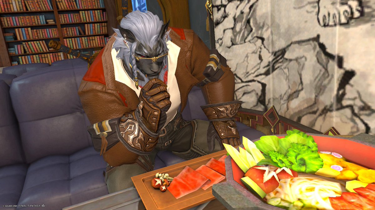 ryu_drago_ff14's tweet image. 肉食いたい🍖🦁🍖