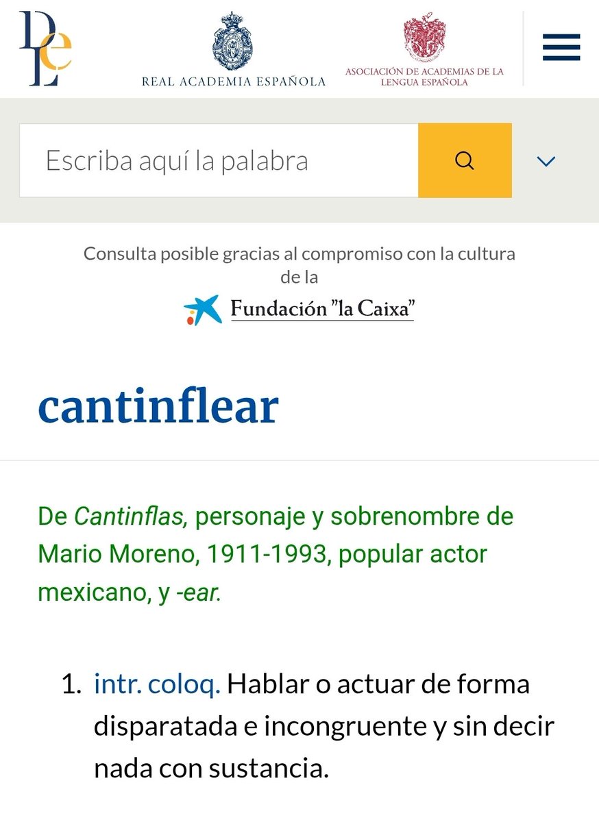 Cantinflear
