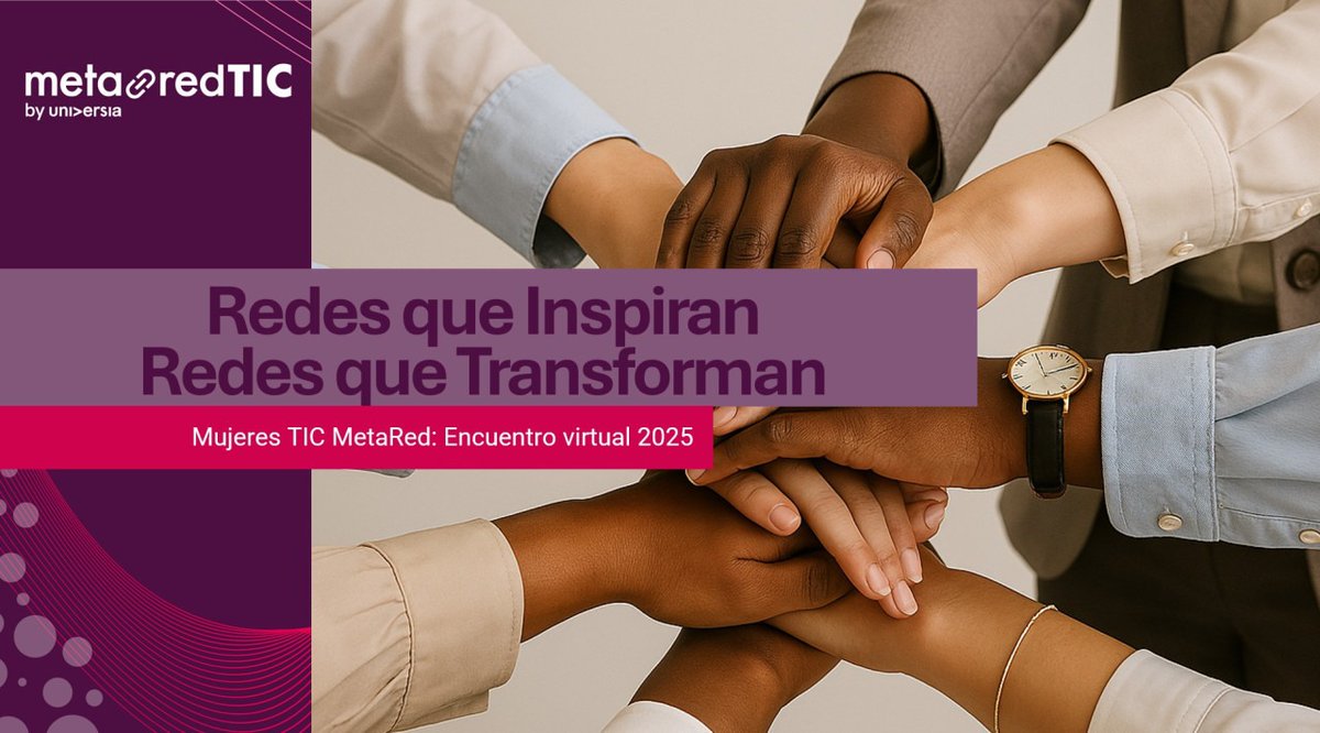 Teccr's tweet image. Encuentro Virtual Mujeres TIC #MetaRed 2025 destaca el papel rol femenino en la #innovación tecnológica universitaria
tec.ac.cr/hoyeneltec/202…