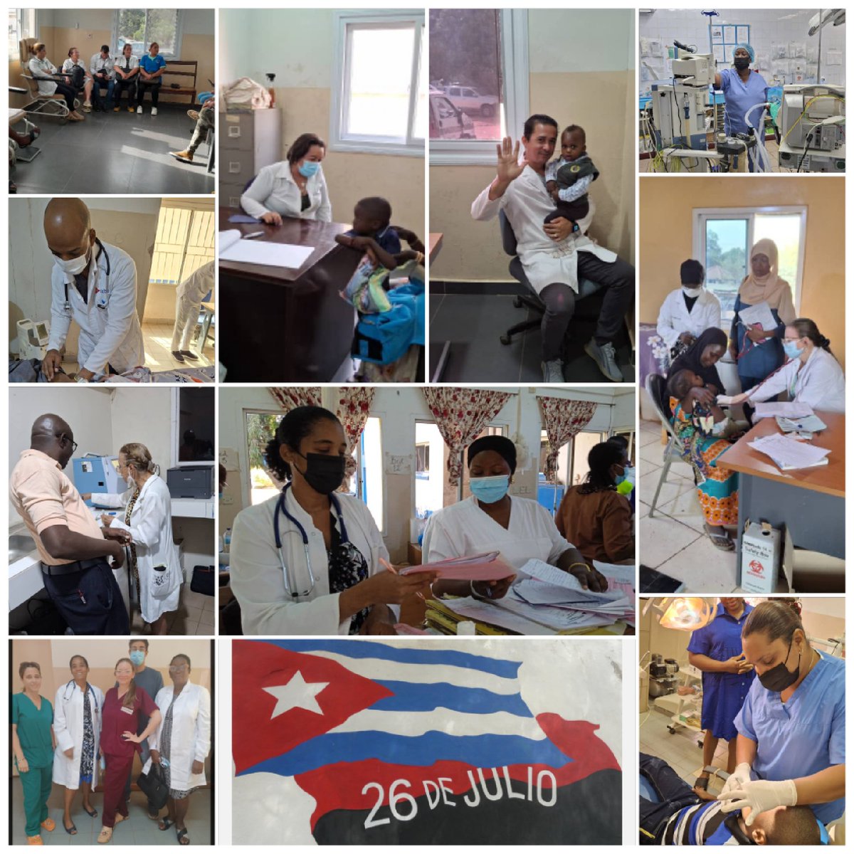 Brigada Médica de Kanifing 
"Listos para el 26 de Julio "
<a href="/bmc_Gambia/">Yoana Machado</a> 
<a href="/bmckanifing/">Kanifing</a>