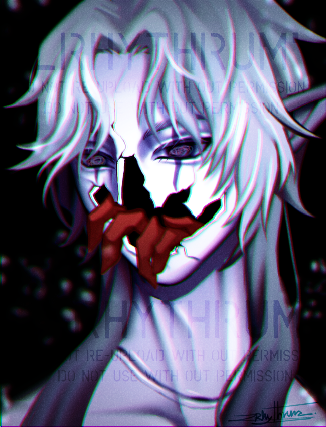 Lrhythrum_'s tweet photo. TW : Body horror, Broken face.
...Broken doll...
------------------------------------------
#DrowOC #artmoots https://t.co/xiJQ5VLyQY