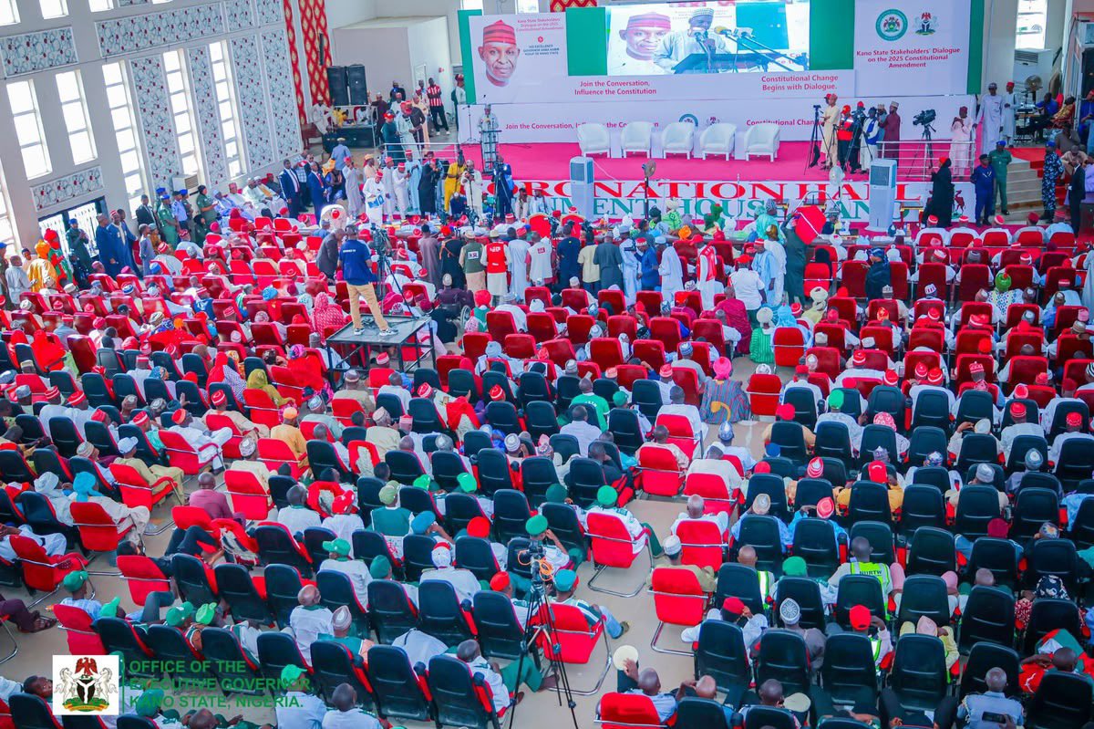 KwankwasoRM's tweet image. I was pleased to be present at the Kano State Stakeholders’ Dialogue on the 2025 Constitutional Amendment.
The dialogue, convened by Governor Abba Kabir Yusuf and the Kano State Government Committee on Constitutional Amendment, attracted impressive attendance and contributions…