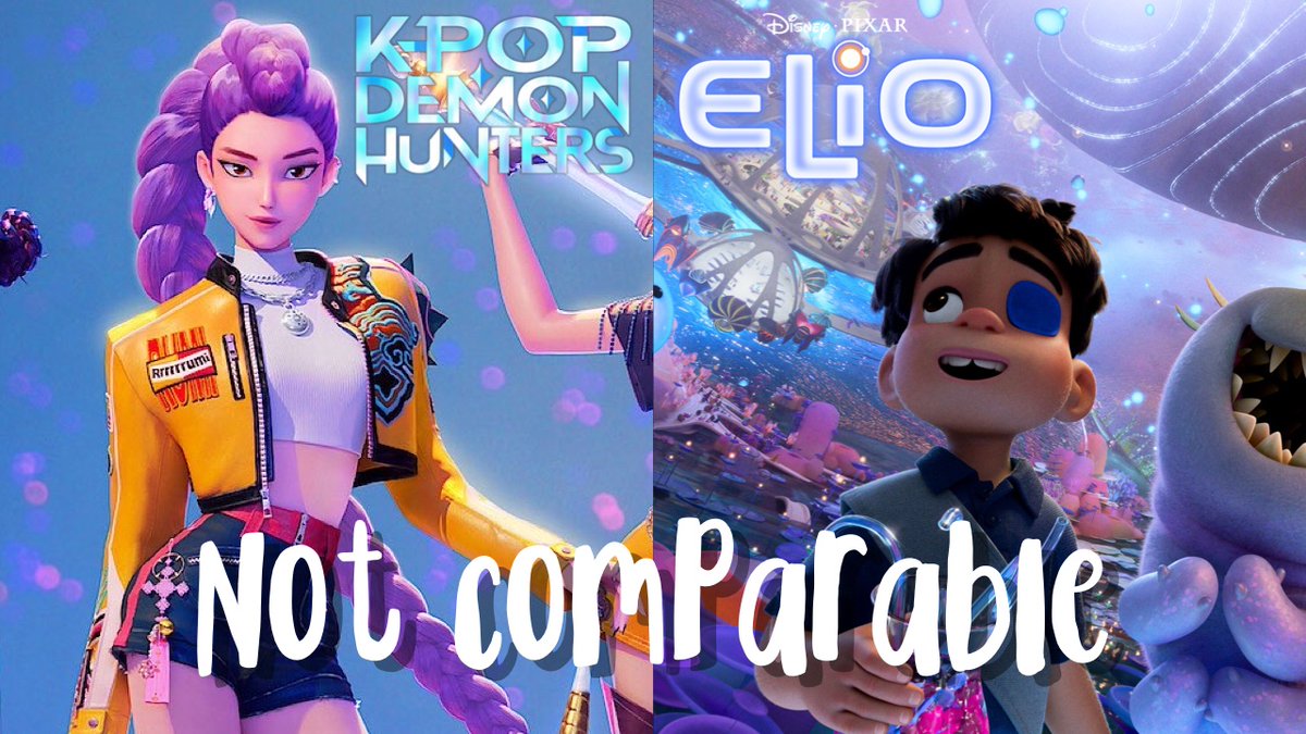 MarngelRambles's tweet image. NEW VIDEO!
I decided to make yet another unscripted rambling about Elio and Kpop Demon Hunters because for some reason, people are trying to compare these films, even though they shouldn't really be compared imo
youtu.be/NGA8c9RGDn4?si…