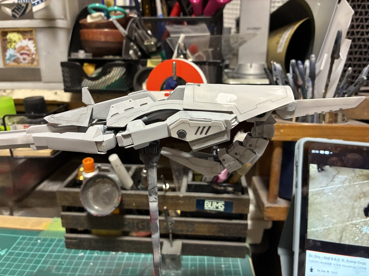 TANCHIChit96714's tweet image. #上手いとか下手とかそういうのは関係なく自分が気に入っている写真を1枚選ぶ
可変式のロングライフルのスクラッチ細かいディテール大変だったけどめちゃくちゃ気に入ってます(*´꒳`*)2本目も…2本目かぁ( ´∀`)w