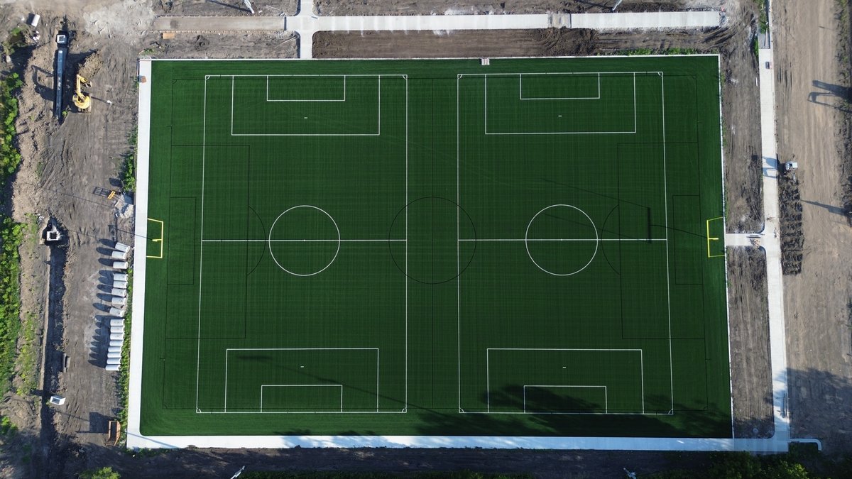 NationWSC's tweet photo. Two new pitches, one goal: elevate the game at the Clinton Lake Youth Sports Complex.
Nationwide Sports Construction proudly delivered two top-tier soccer fields, built for champions of every level. ⚽🌱
Let the games begin. https://t.co/MQroGTnngp
