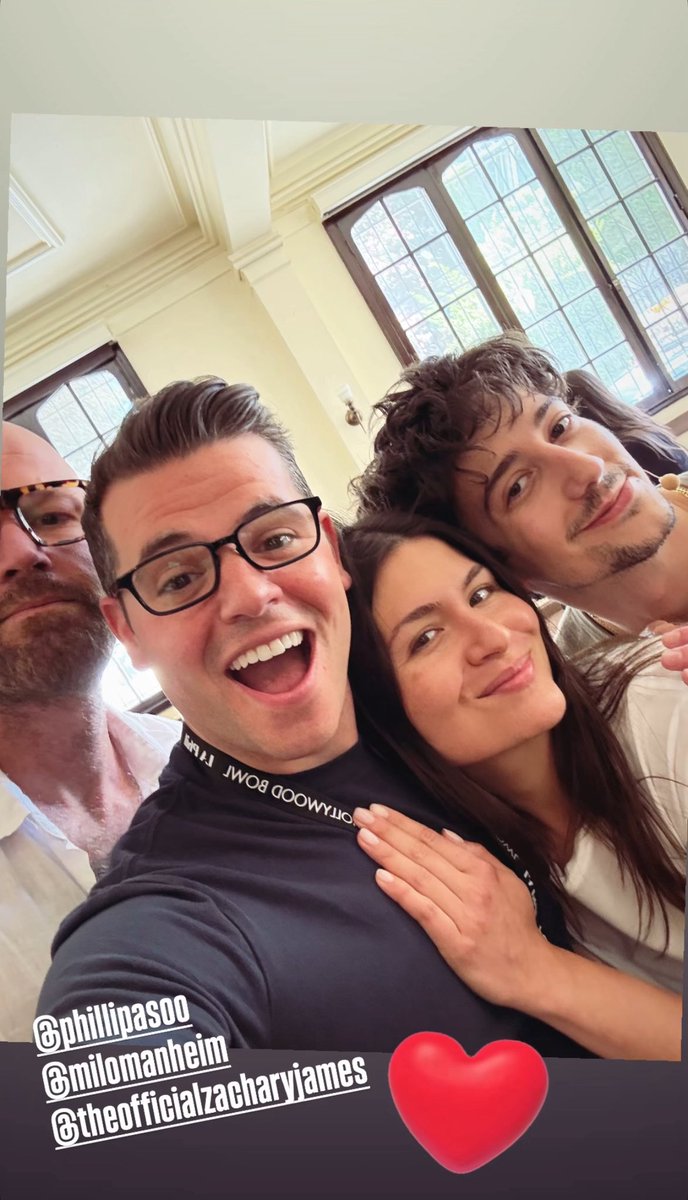 archivepippa's tweet image. phillipa soo in rehearsal for jesus christ superstar today🌟
📸 | marctumminelli via instagram stories