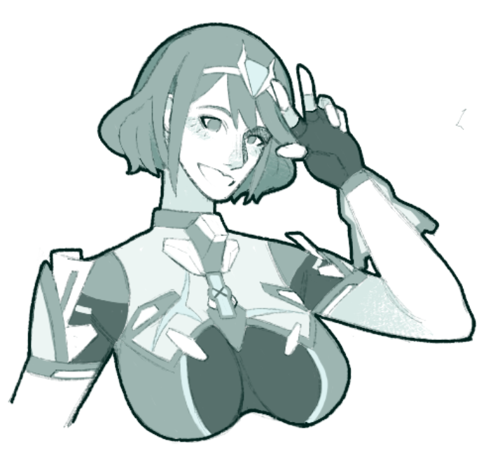 I´m on a trip rn so I´m gonna be feeding you some doodles here and then, have some Pyra!