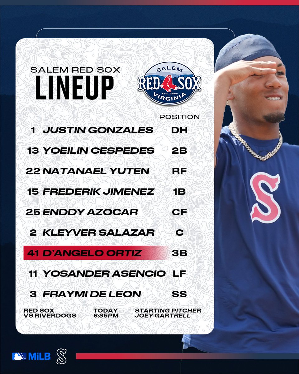 🐶, 🍻, and ⚾

What more do you need? 

📺-WZBJ24
📺-milb.com/live-stream-ga…
📻-milb.com/salem/fans/aud…

#StartsInSalem #YourValleyYourSox