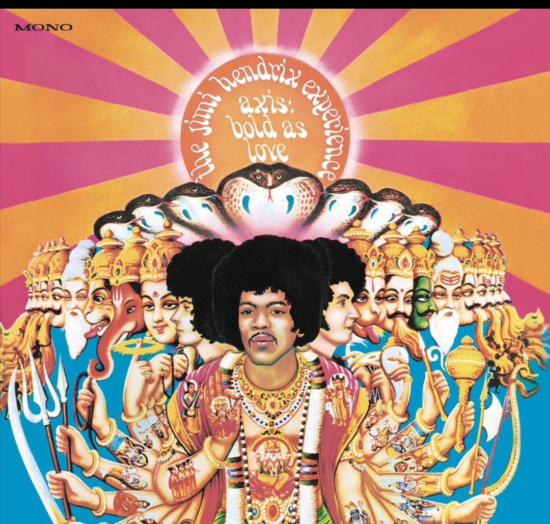 Marcello1967IT's tweet image. The Jimi Hendrix - Axis: Bold as Love - 1967
Is the second studio album by the Jimi Hendrix Experience. It features "Spanish Castle Magic" and "Little Wing", two Hendrix compositions that draw on his roots performing with rhythm and blues bands.