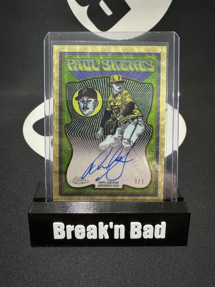 break_n_bad's tweet image. We just hit a big one…..

#PaulSkenes #OneOfOne #ToppsChrome #ReleaseDay