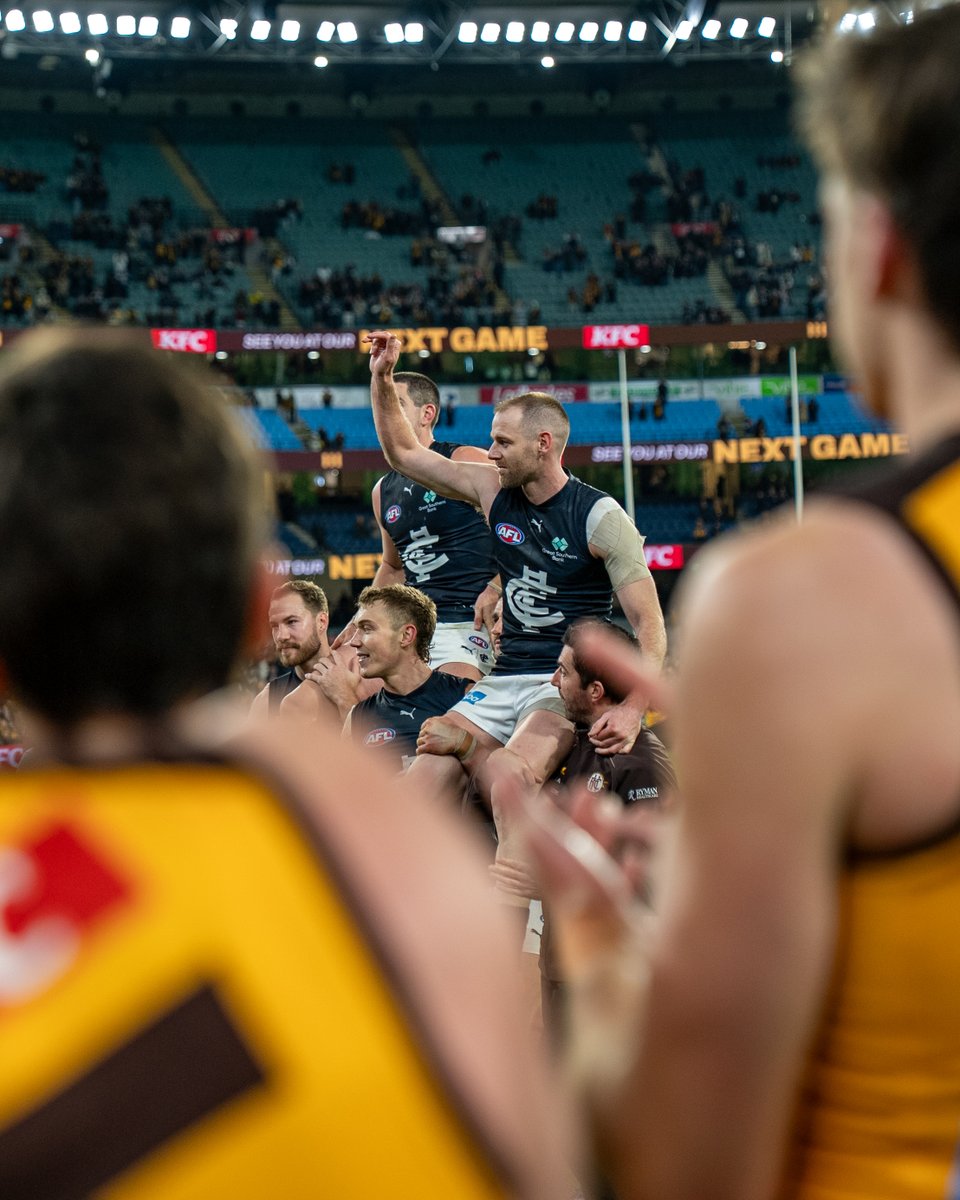 HawthornFC's tweet image. Bigger than footy 💛 @CarltonFC