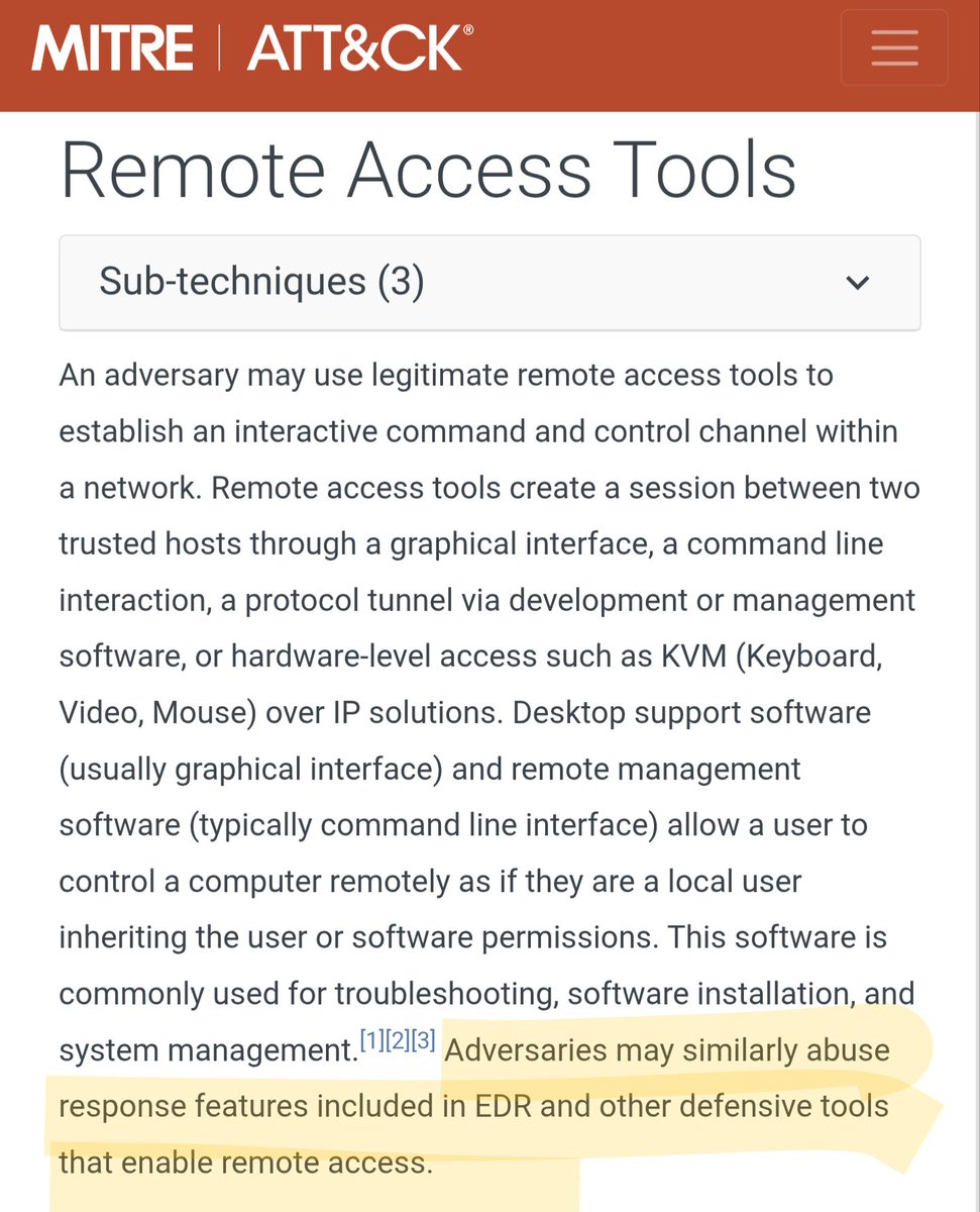 <a href="/BushidoToken/">Will</a> <a href="/MITREattack/">ATT&CK</a> it's mentioned here, but could be a good sub 👍