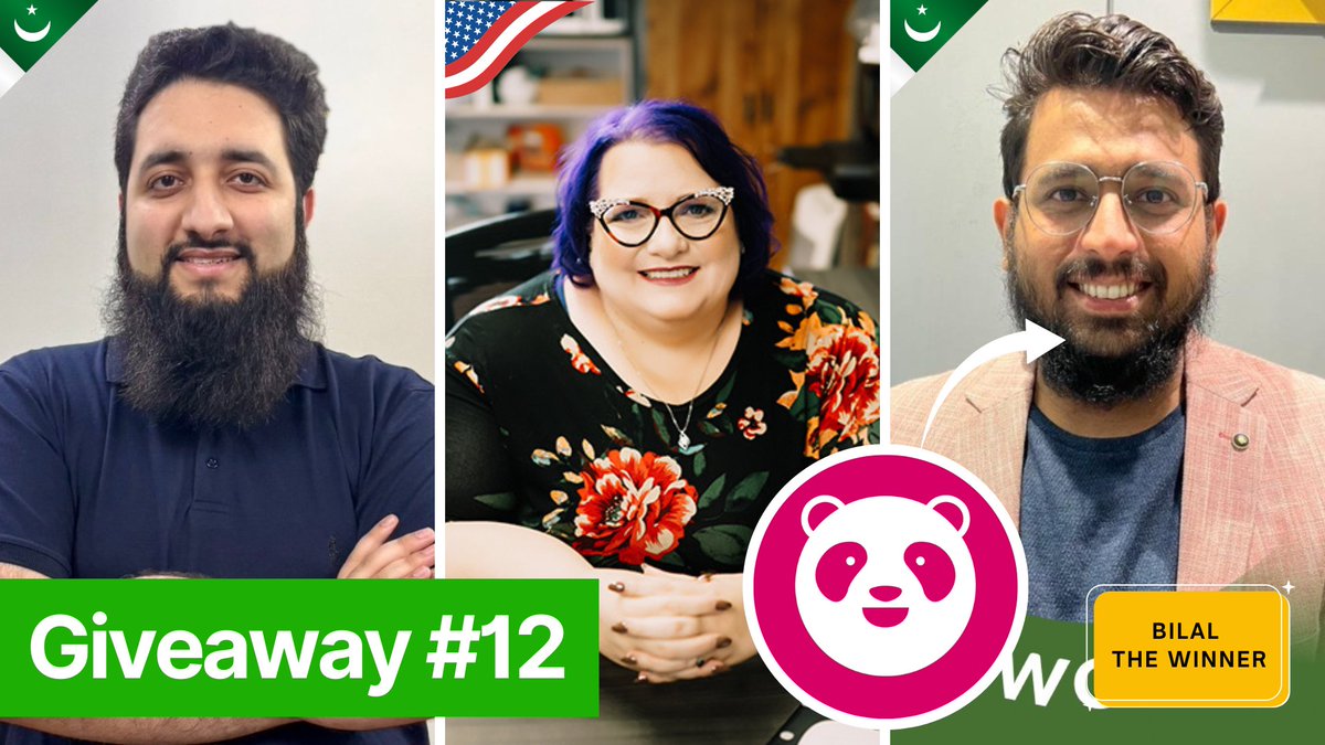 FromWPK's tweet image. 🎉 We have a winner! 🎉
Congratulations to Bilal Hassan, selected by our honorary guest Michelle Frechette as the recipient of Lunch Giveaway #012 — proudly sponsored by Hammad Shahzad. 💚
We can’t wait to serve it your way.
Learn more about Bilal: linkedin.com/in/muhammad-bi…