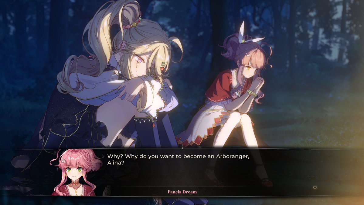 SerenityForge's tweet image. The heartfelt action RPG Noctuary is coming to Nintendo Switch, PlayStation, and Xbox next week!
Step into the dual roles of Fancia Dream and Alina Nightsong, two bright-eyed Illuminators training to become legendary Arborangers ✨
Wishlist: serenityforge.com/games/noctuary