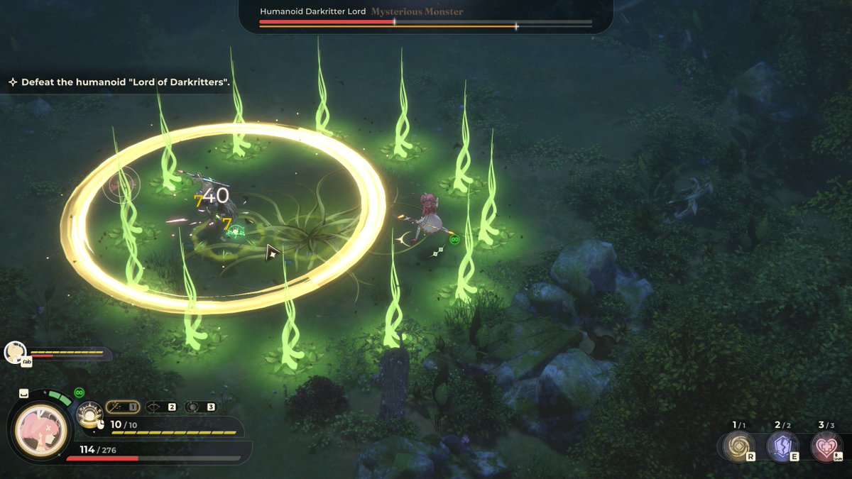 SerenityForge's tweet image. The heartfelt action RPG Noctuary is coming to Nintendo Switch, PlayStation, and Xbox next week!
Step into the dual roles of Fancia Dream and Alina Nightsong, two bright-eyed Illuminators training to become legendary Arborangers ✨
Wishlist: serenityforge.com/games/noctuary