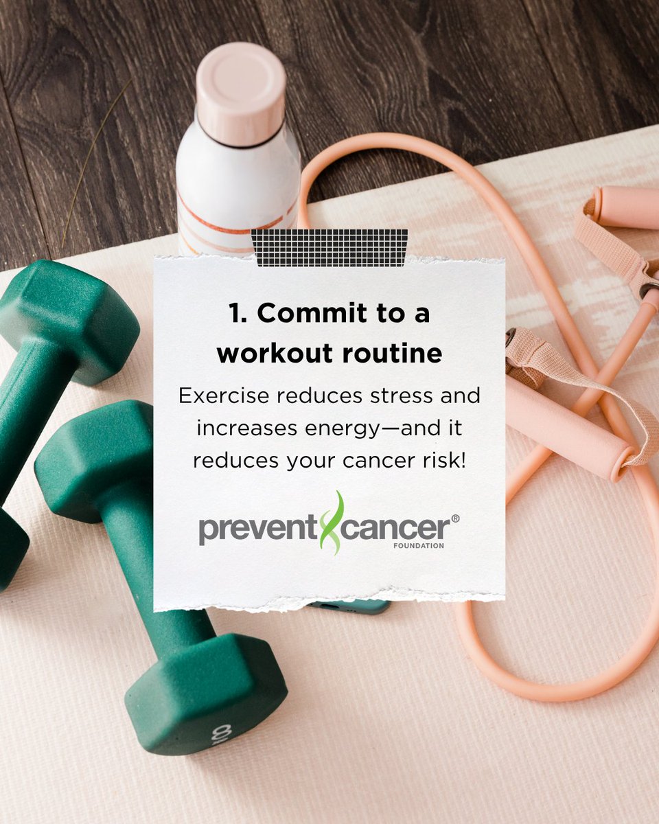 preventcancer's tweet image. Self-care is not just face masks and bubble baths. (Although it can be that too!)
Did you know that many self-care habits can also prevent cancer? Here are 4 things you can do to care for your body and reduce your cancer risk.