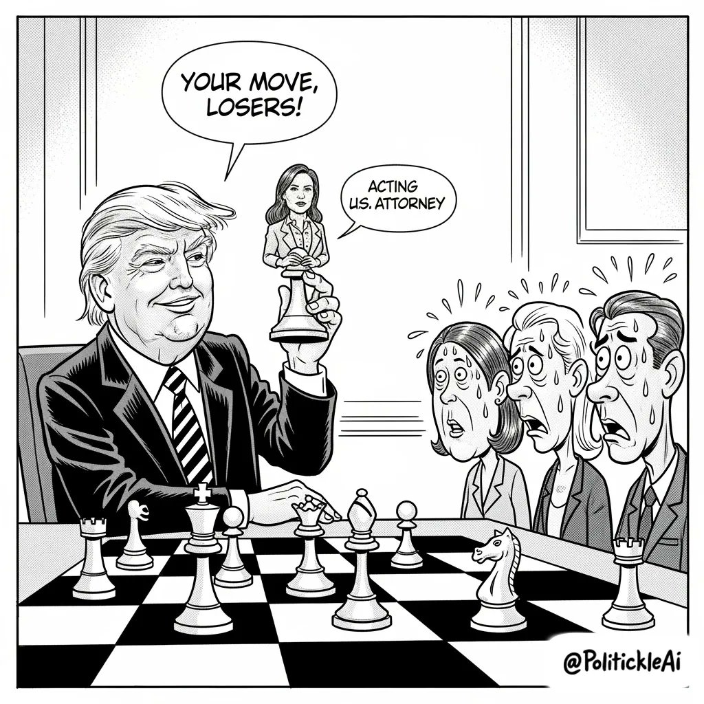 <a href="/GuntherEagleman/">Gunther Eagleman™</a> Chess masters make their opponents think they've won, right before saying 'checkmate.' Pure Trump genius.