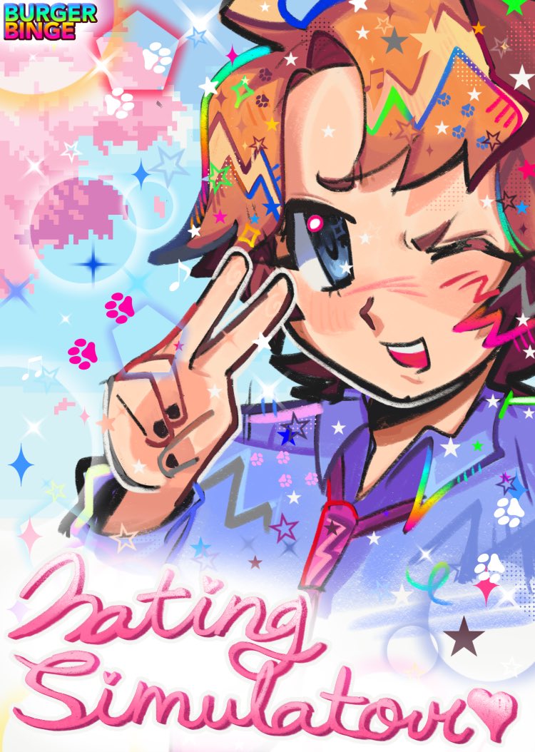 BURGERBINGE's tweet image. #senpaifnf #fnf heyeheyhey hi s hi snepai looks at youuio