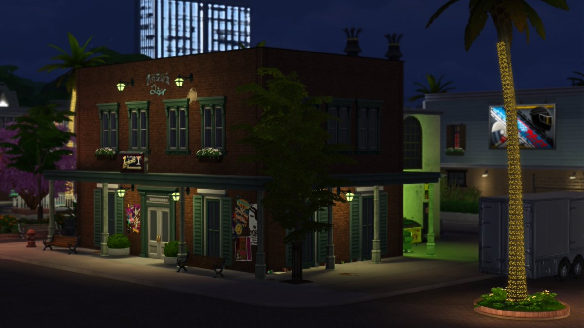🪩MAGNOLIA PROMENADE RENO🪩

Queer Corner🏳️‍🌈🎙️
B2B Nightclub 💿⛓️
Zen Spa 🧘🪷
The Roadstead 🏬🏗️

All of them are on gallery &amp; tray files on my patreon now!
ID: SimViser

#ShowUsYourBuilds #TheSims4