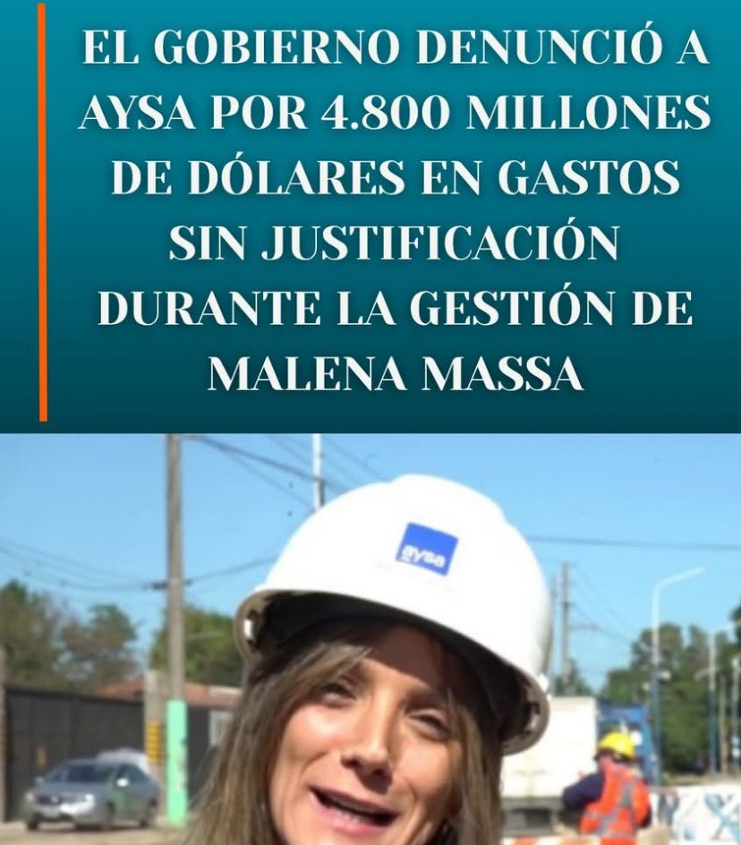 Malena Massa denunciada por Chorra.. pero como es peronista está en una lista para candidata de algo… de lo que sea ✌️