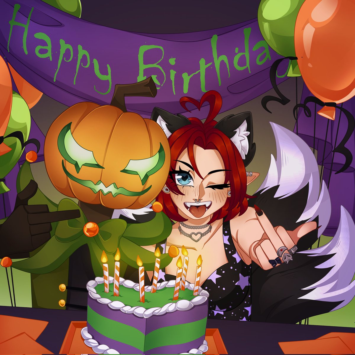 TheGourdie's tweet image. ITS MY BIRTHDAY MFS 🎂
COME JOINS US FOR A PARTY!!!!!
🔴NOW
@/MariaBiriguiArt 🎨