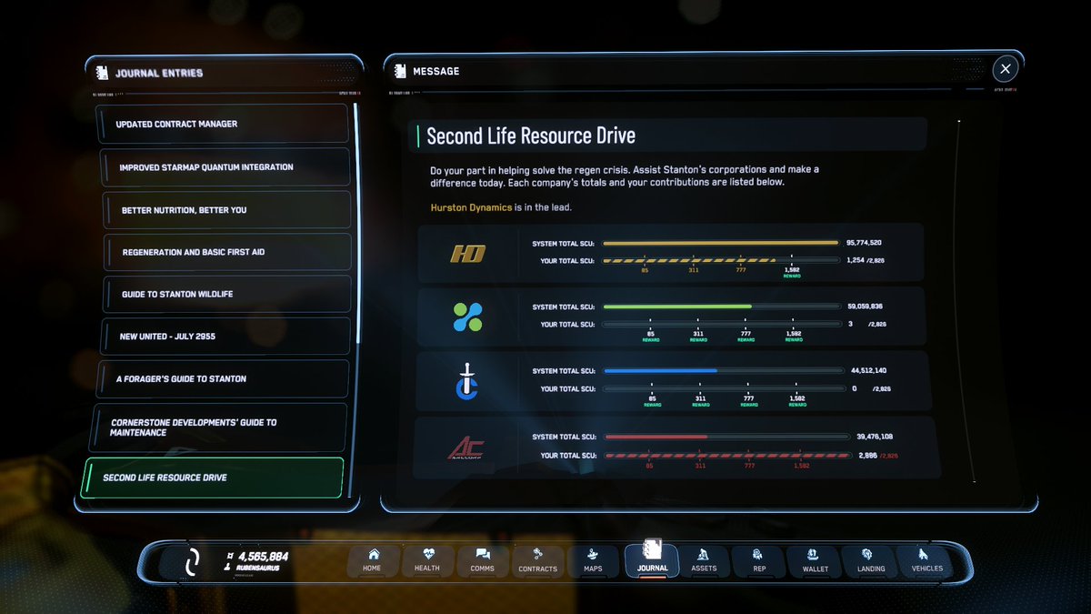 TheRubenSaurus's tweet image. It was an 'eventful' evening... 🙄
But at least I got 3 large hauling contracts done!
Finishing Hurston this weekend, then moving on to the next one!
#StarCitizen