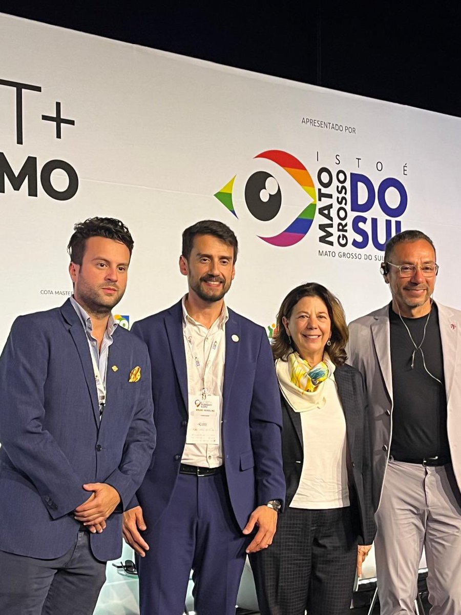 EmbEspBrasil's tweet image. A Embaixadora participou hoje na LGBT+ Turismo EXPO de São Paulo

Espanha é um dos principais destinos para o turismo LGBTQIA+ em todo mundo. Um pais fascinante com uma sociedade acolhedora e na vanguarda do reconhecimento dos direitos 🏳️‍🌈🏳️‍⚧️ @EqualRightsC 

spain.info/export/sites/s…