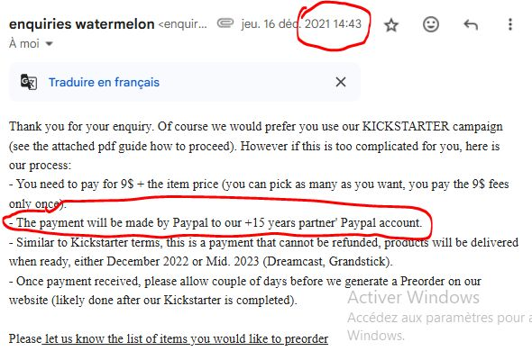 RetroPoloTV's tweet image. Je viens de découvrir l&apos;existance d&apos;un jeu watermelon dans mes mails 🤣🤣🤣 (voir screenshot). Pour info le premier lien en bleu pointe vers la pétition faite avec @I_DG_I  ici change.org/p/paypal-paypa… à l&apos;époque. Première trace permettant de dater l&apos;officialisation du blocage des…
