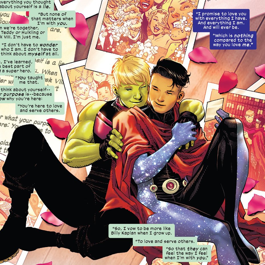 BillyKaplanUpd's tweet image. If anybody sees anything related to Wiccan at SDCC, feel free to DM me or reply to this thread! Could be news in panels, great cosplays, cool art! Spread the Billy Kaplan love!
Reminder that legendary Wiccan creator and Young Avengers Artist Jim Cheung is at Artist Alley!