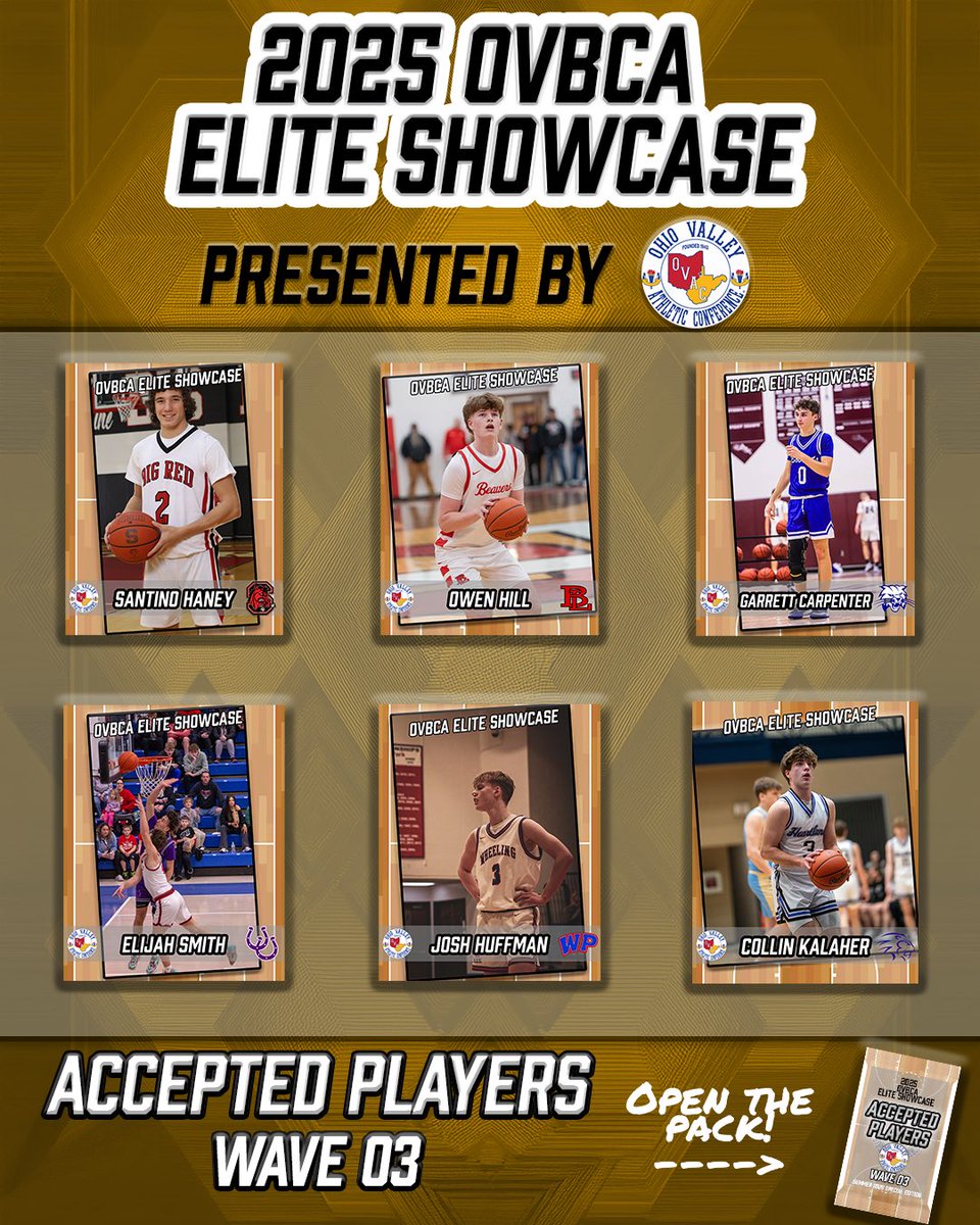 Ohio Valley Athletic Conference (@ovac_one) on Twitter photo The next wave of OVBCA Elite Showcase Accepted Players has been finalized! These six athletes will have the opportunity to compete and display their skills to college coaches on Sunday, August 3rd at The ECO Center in St. Clairsville. 
Congratulations to these players on earning The next wave of OVBCA Elite Showcase Accepted Players has been finalized! These six athletes will have the opportunity to compete and display their skills to college coaches on Sunday, August 3rd at The ECO Center in St. Clairsville. 
Congratulations to these players on earning