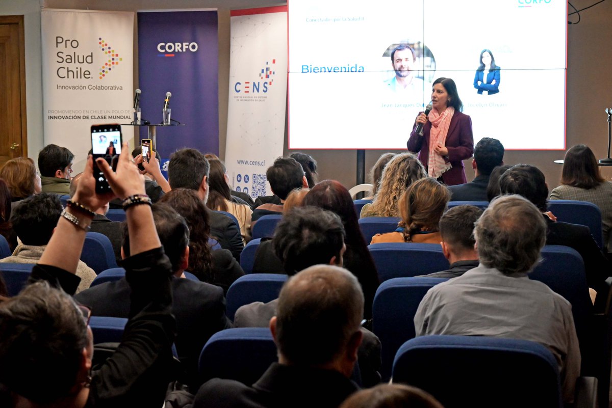 Corfo's tweet image. ¡La innovación en salud pública ya está en marcha! 💡 En el encuentro "Conectados por la salud II" conocimos las 16 soluciones que nacieron del match entre startups y desafíos de instituciones de salud pública que comenzarán su etapa de pilotaje