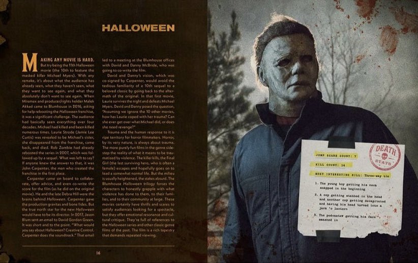 jason_blum's tweet image. COMIC-CON — drop by and meet me on the floor for a chat, and maybe I’ll even sign some of your cool shit. I’ll be there with @SimonBooks celebrating my book “Horror’s New Wave: 15 Years of Blumhouse”
TODAY AT #SDCC
5:45PM
Booth # 1128 (Hall B1)
See you there 🎃