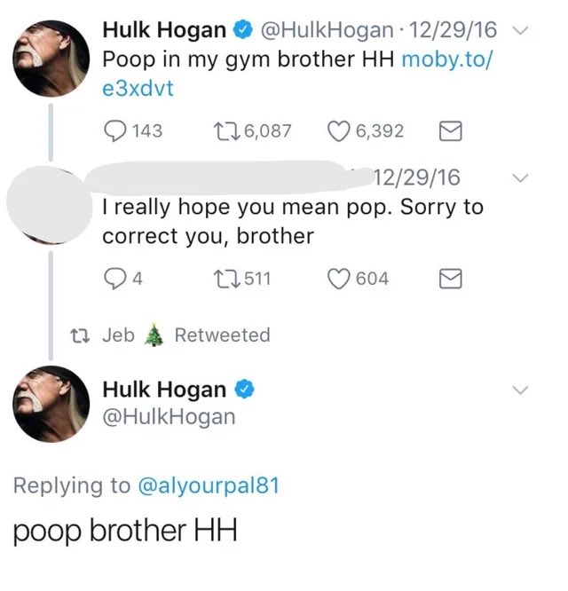 foxmemer's tweet image. Hulk Hogan was a piece of shit but he did give us this all timer
