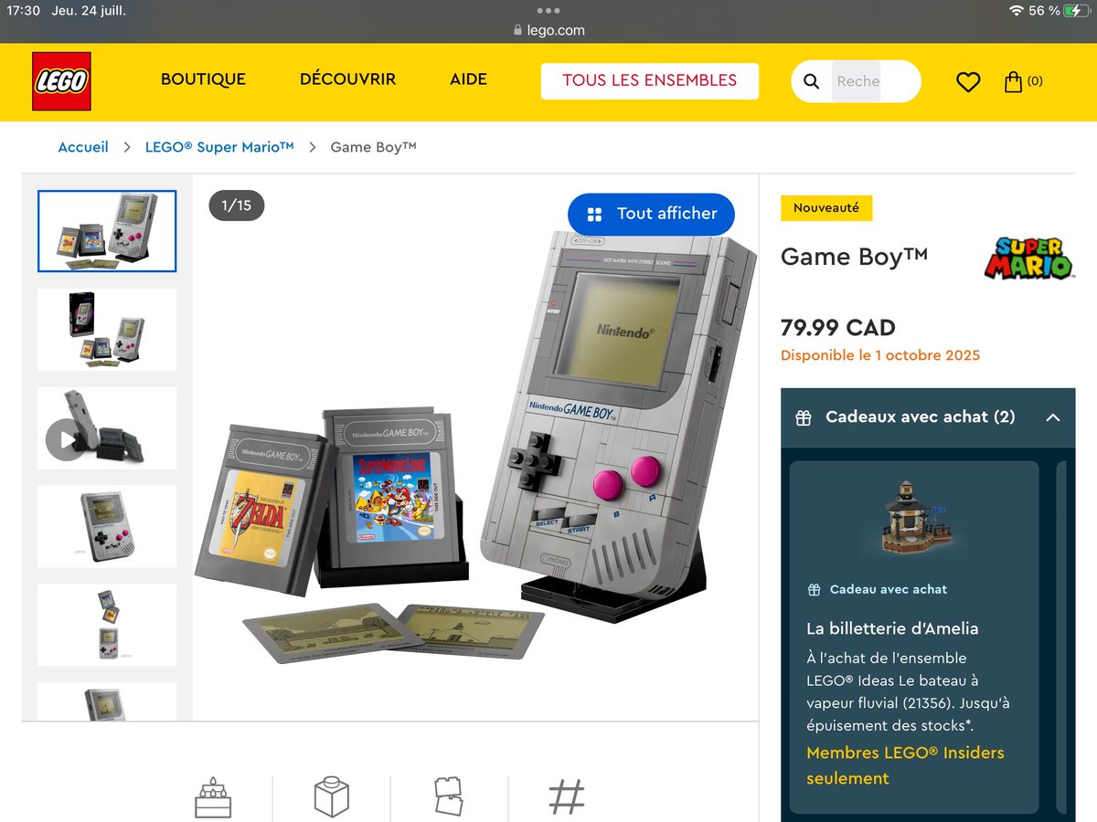 boucharddavid05's tweet image. Pour les fans de Lego et de Nintendo… 😅