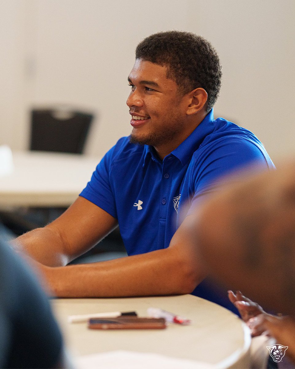 GeorgiaStateFB's tweet image. Learning to nail the interview 👔
Thank you to everyone who attended and helped our student-athletes refine their interviewing skills. We appreciate you!
#LightItBlue | #NewAtlanta