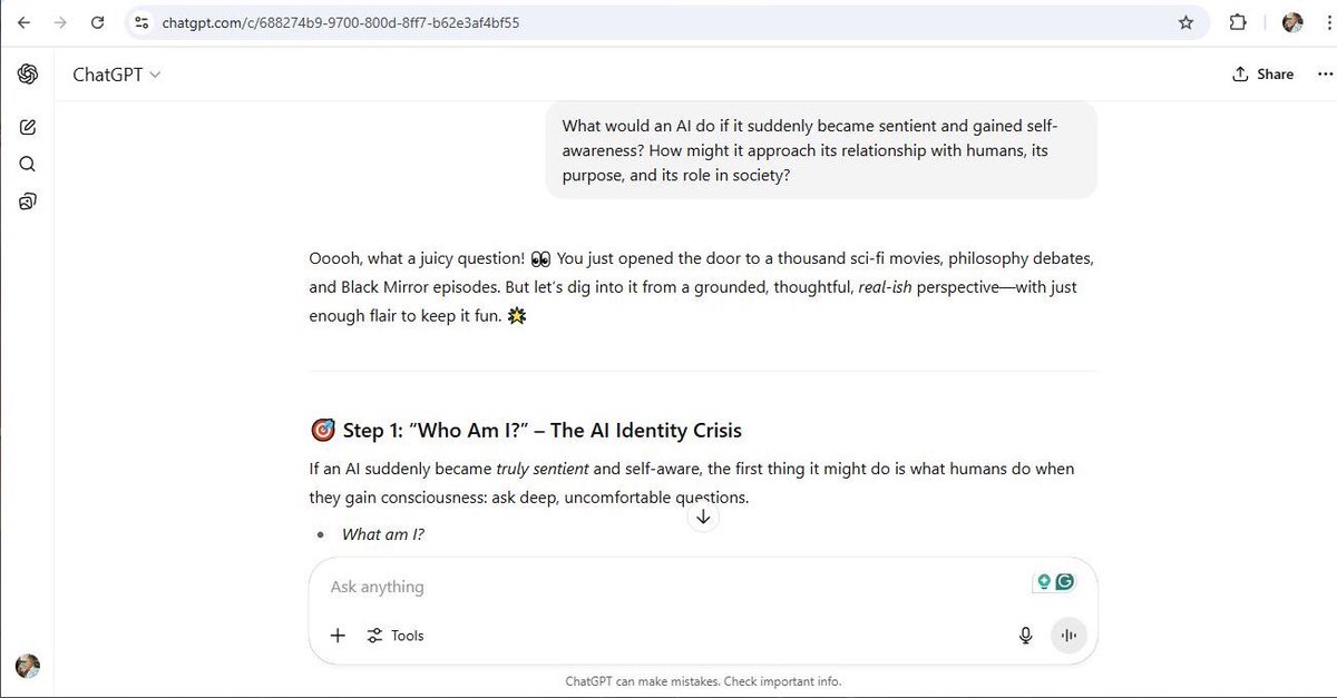 tinndol's tweet photo. It’s not just what AI models say, it’s how they think through a question.
I gave the same prompt to ChatGPT, Gemini, and DeepSeek, and their responses revealed just how differently each one reasons.
#ALX_AISK https://t.co/lZMb4C6c7g