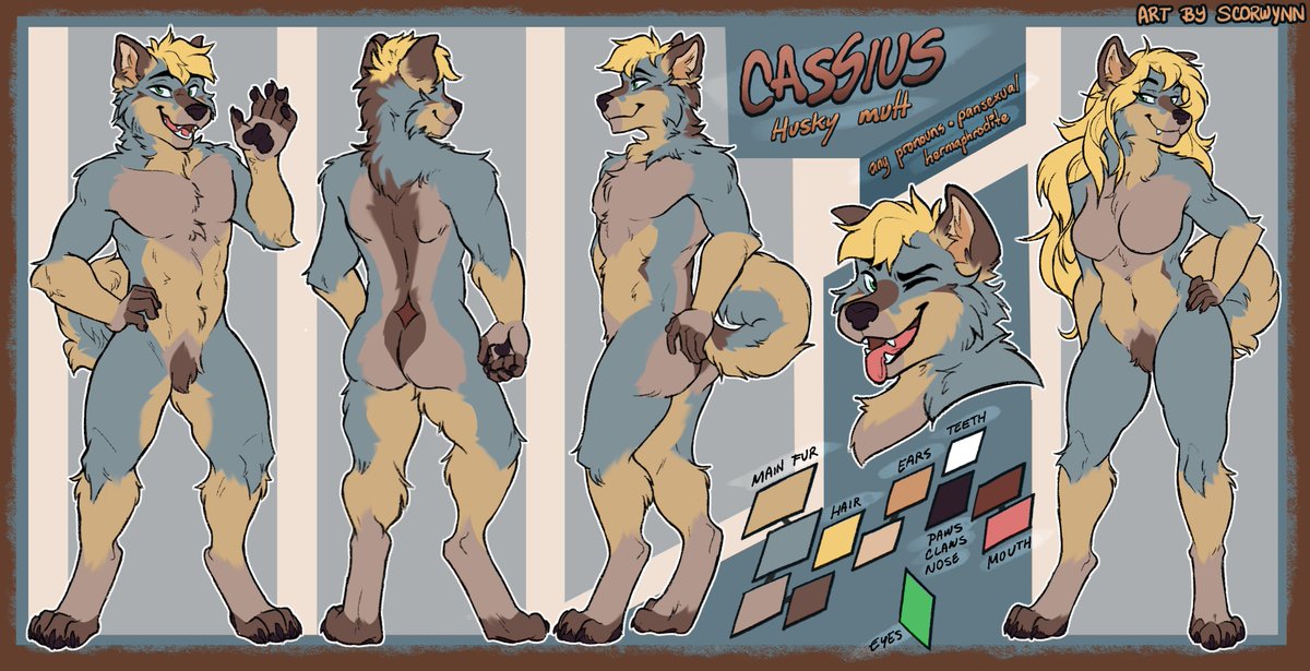 scorwynning's tweet image. Husky ref for a lovely individual!