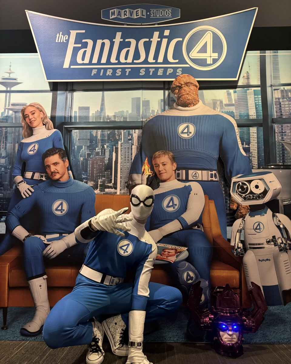 capitalspidey's tweet image. i gotta say, it’s fantastic #FantasticFour
