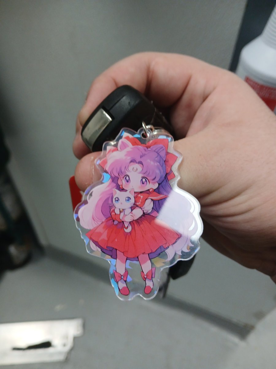 solbadguyfan46's tweet image. Chat do you like my new keychain?