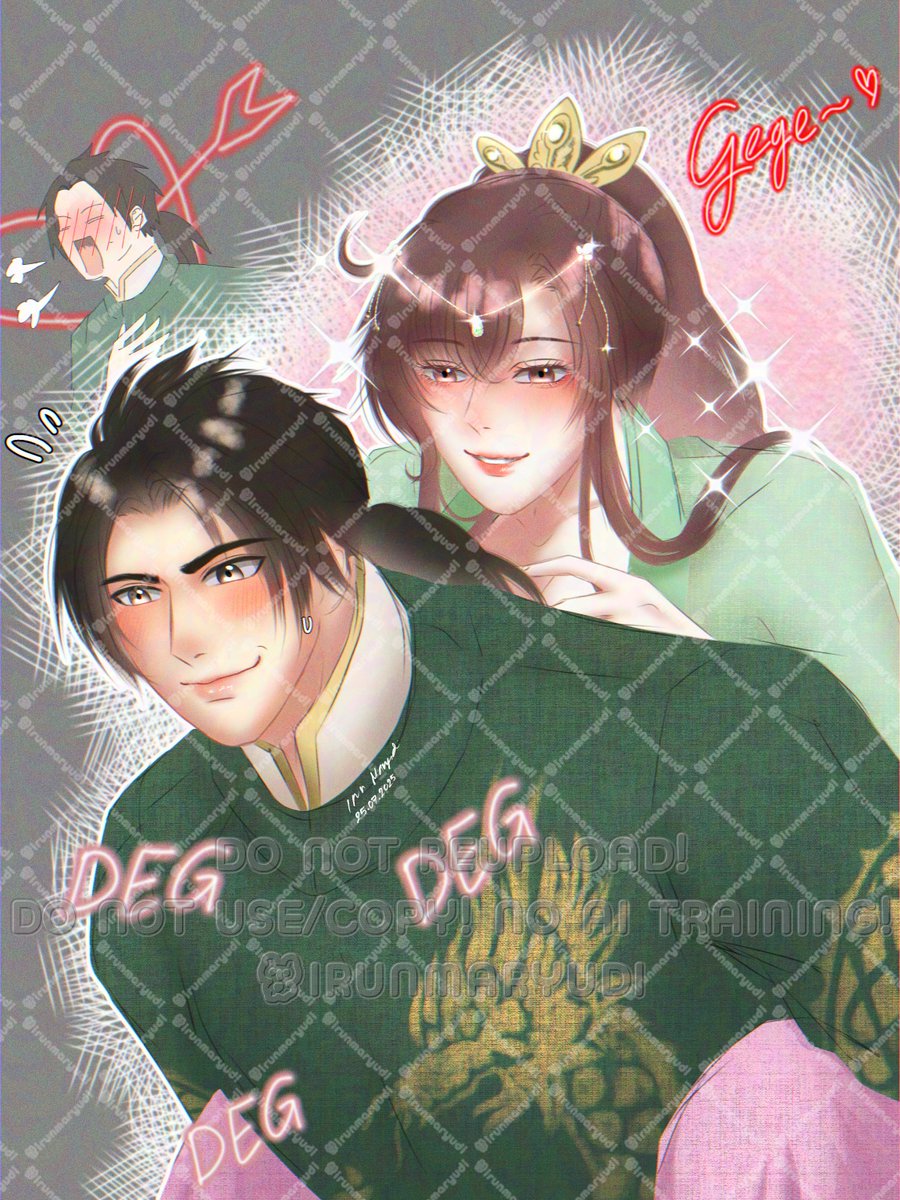 IrunMaryudi's tweet image. //Manisan YunWei🐉🐈🩵🩷
Drunken Peony (?)