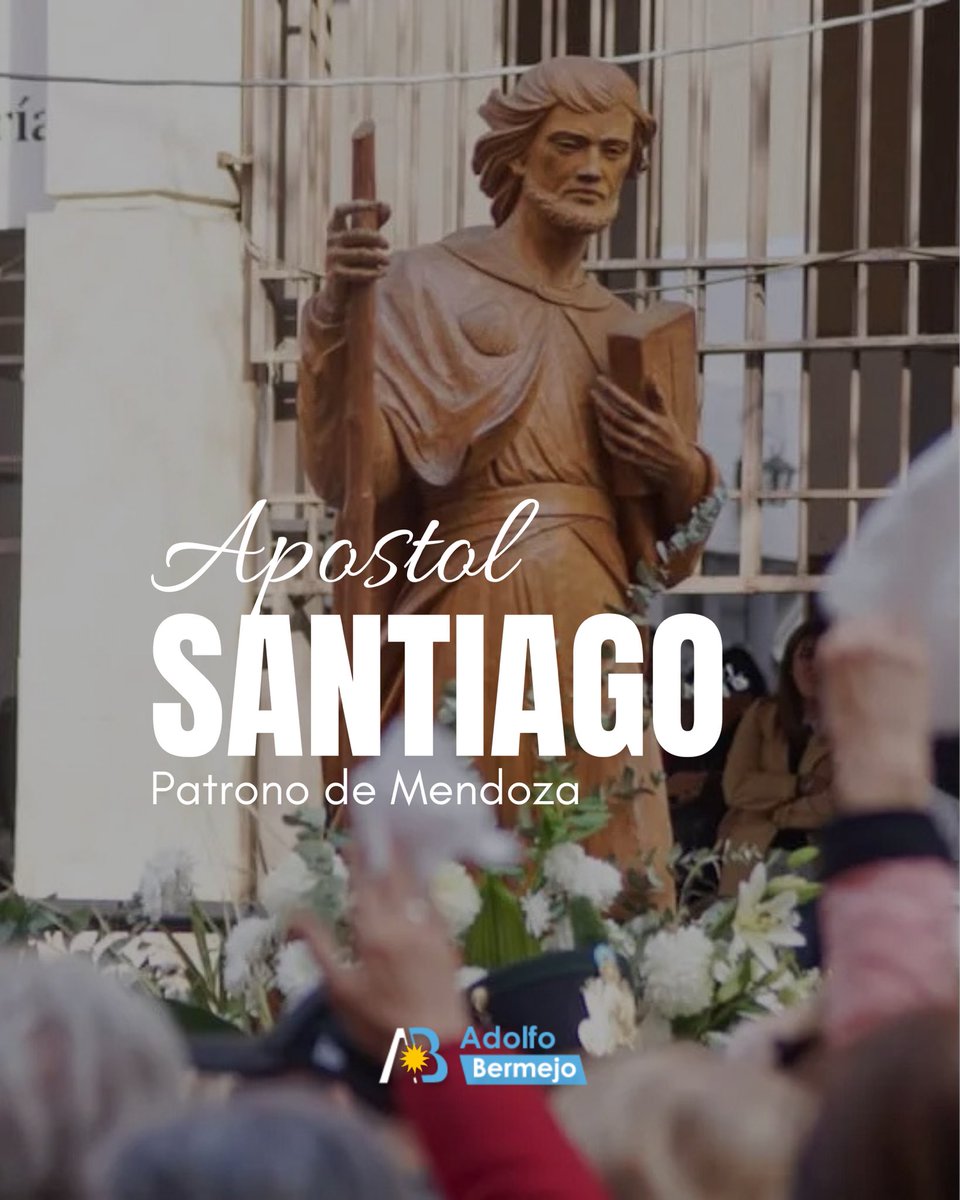 Hoy celebramos más que una tradición, fe, historia e identidad. Santo Patrono Santiago, guía y protege al pueblo de Mendoza.
Elevamos una oración para que reine la solidaridad, el cuidado mutuo y la esperanza en cada hogar mendocino.
Amén. 🙏
