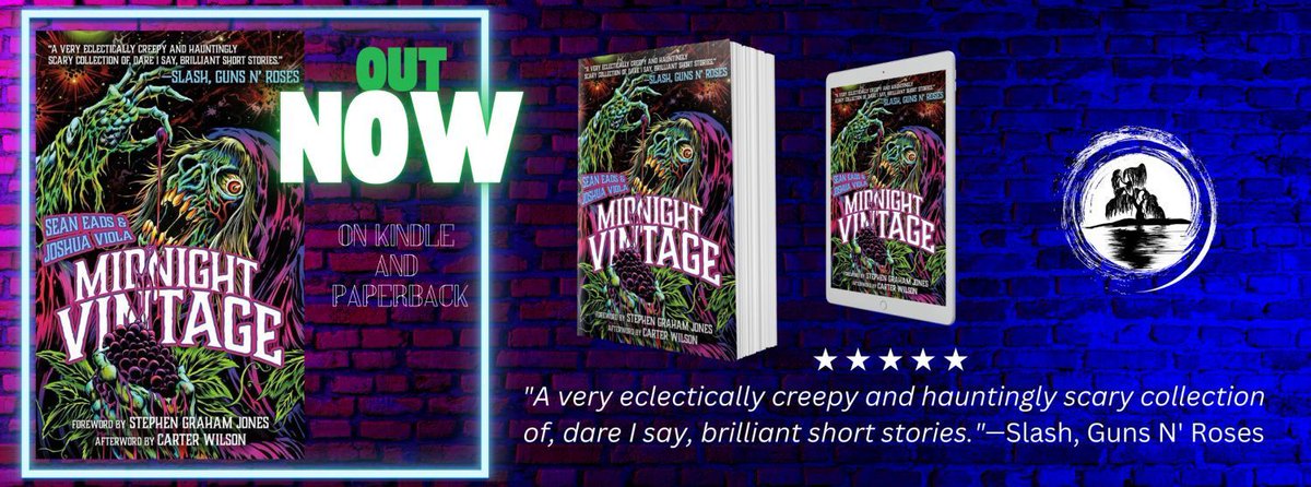 crystallakepub's tweet image. A collection of haunting short stories that delve into the darker sides of the human soul, this horror book explores raw emotions of desire, despair, and obsession.
Foreword by Stephen Graham Jones
Afterword by Carter Wilson
Order your copy today: getbook.at/MidnightVintage…