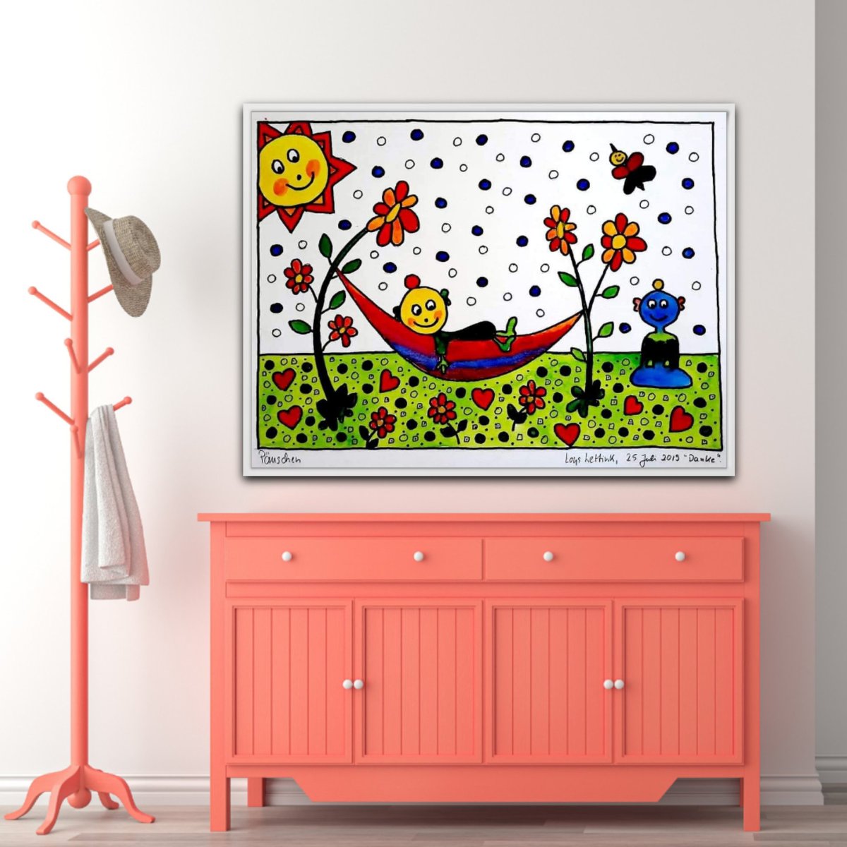 LLettink's tweet image. Pause. 

#Pause #art #artbrut #kunst  #Seelenart #LoysLettink #Tagesstätte #München