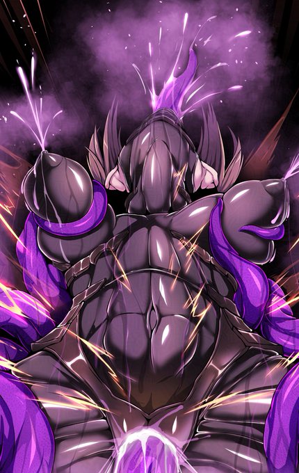 アオイ×触手貫通 