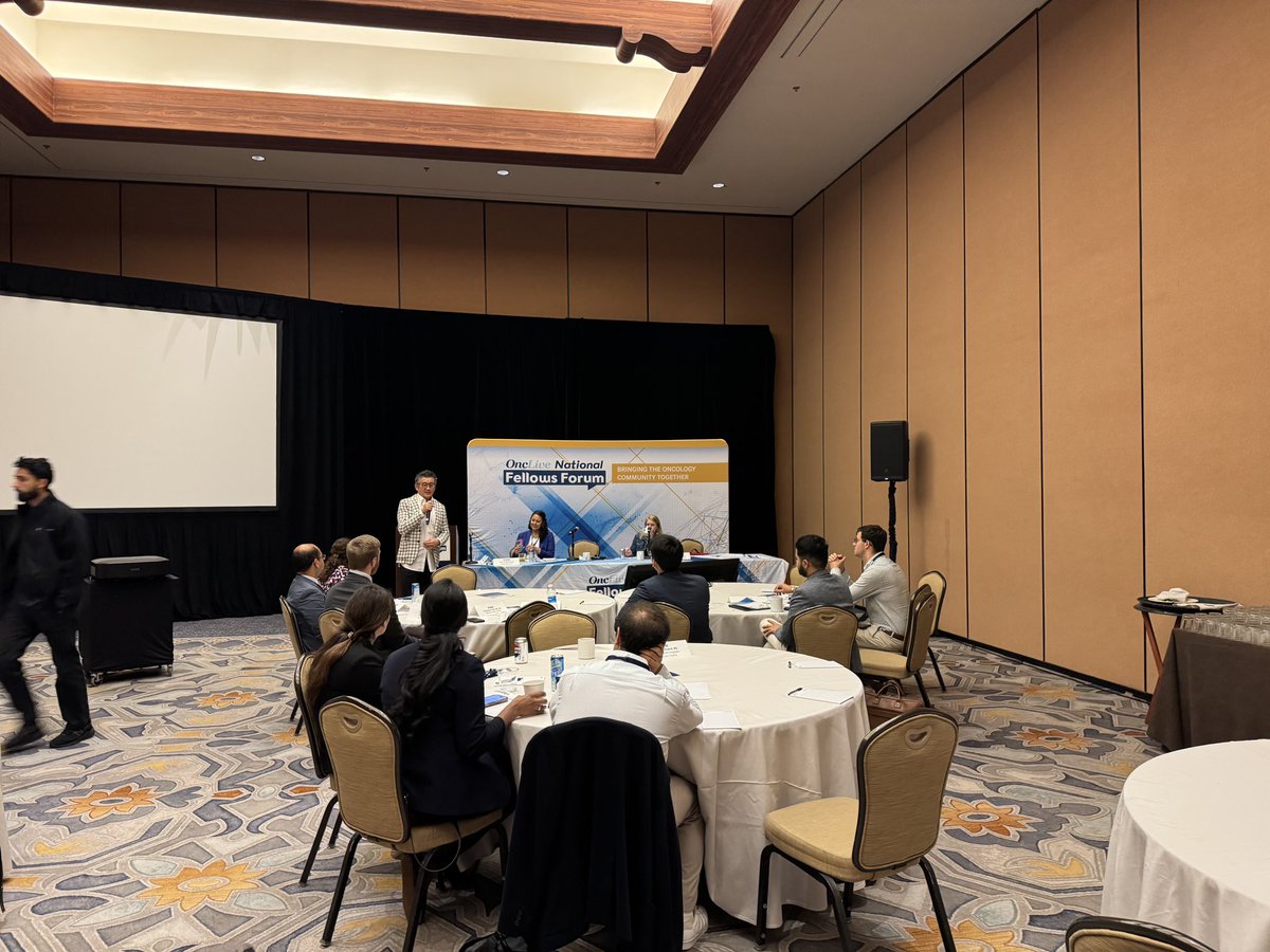 NarjustFlorezMD's tweet image. So grateful to the @OncLive team for helping us host the first fellows forum at #ILCC2025
We planned it in several weeks and it was a great opportunity for fellows to learn from global faculty Drs. @TonyMok9 and @peters_solange