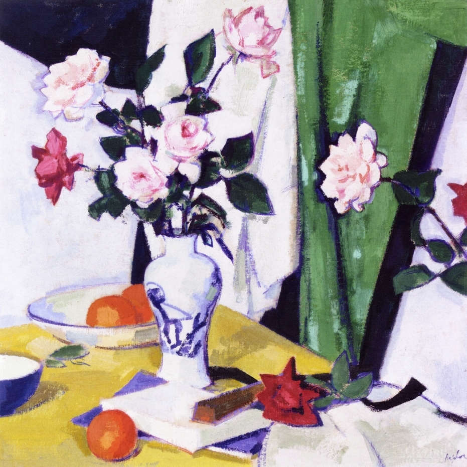 SamuelPeploe's tweet image. Still Life with Pink and Red Roses in a Chinese Vase wikiart.org/en/samuel-pepl…