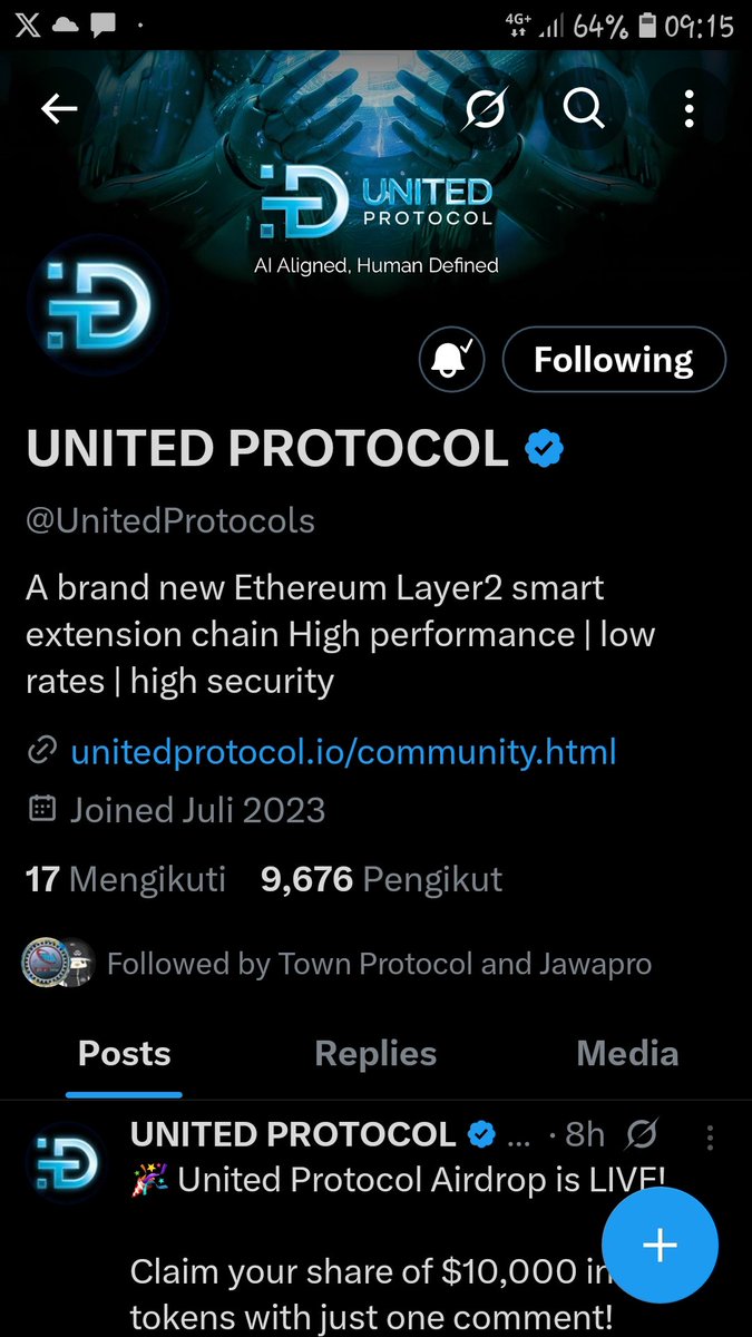 jack_super15's tweet image. 0x77B25A8f5890285aA70F9B2a70F6160F405C4F22

#UnitedProtocol #Airdrop #QuestN #Web3Rewards #Layer2 #ZKTech
