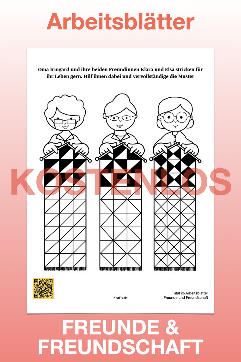 Freundschaft ist eine der grundlegendsten Erfahrungen, die ein Kind in seinem Leben machen kann. Sie ist ein unsichtbares Band, das Menschen verbindet und ihnen das Gefühl von Zugehörigkeit, Sicherheit und Vertrauen vermittelt.

KitaFix.de/kostenlos