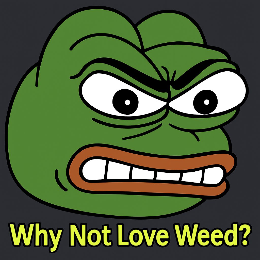 BaTrinh99's tweet image. Weed is launching a Pepe Emoji Contest for the community! Let your imagination run wild and design unique, funny, or Weed-vibes “Pepe-style” expressions 🍀
🎨 Whether you’re an artist or just a meme enthusiast, this is your chance to shine with Pepe!
🏆 The most impressive…